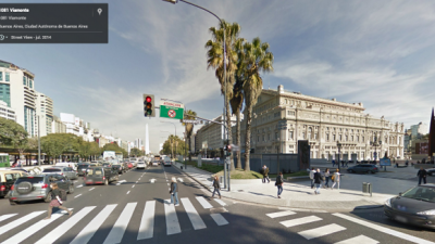 Google Street View llegó a Argentina