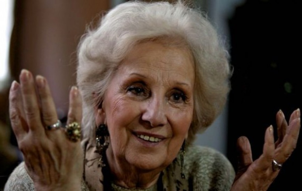 Estela de Carlotto será la primera «Ciudadana ilustre de América Latina»