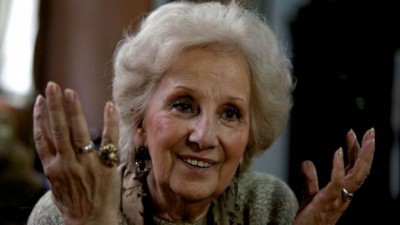Estela de Carlotto será la primera «Ciudadana ilustre de América Latina»