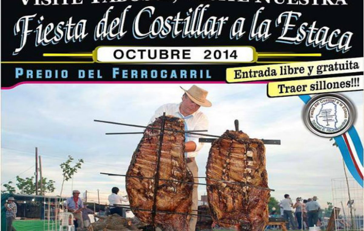 “Fiesta del Costillar a la Estaca”, 11 de octubre en Tabossi