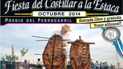 “Fiesta del Costillar a la Estaca”, 11 de octubre en Tabossi