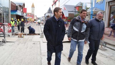 Centro comercial a cielo abierto: Para el Intendente de Ushuaia, marcará «un antes y un después»
