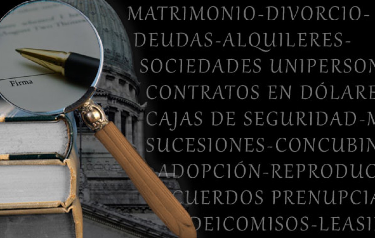 Convivencia, divorcio y adopción, los cambios del nuevo Código Civil