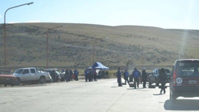 Río Turbio: municipales cortaron la ruta y demandan respuestas