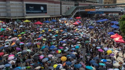 China: La “revolución de los paraguas”, con efectos económicos