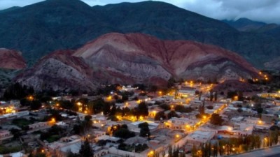 Importante obra en Purmamarca