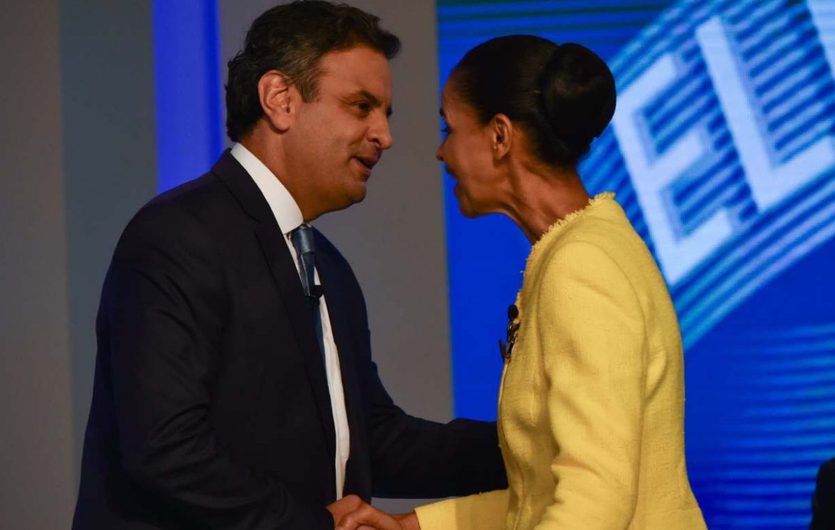 Marina Silva apoyará a Aécio Neves contra Dilma