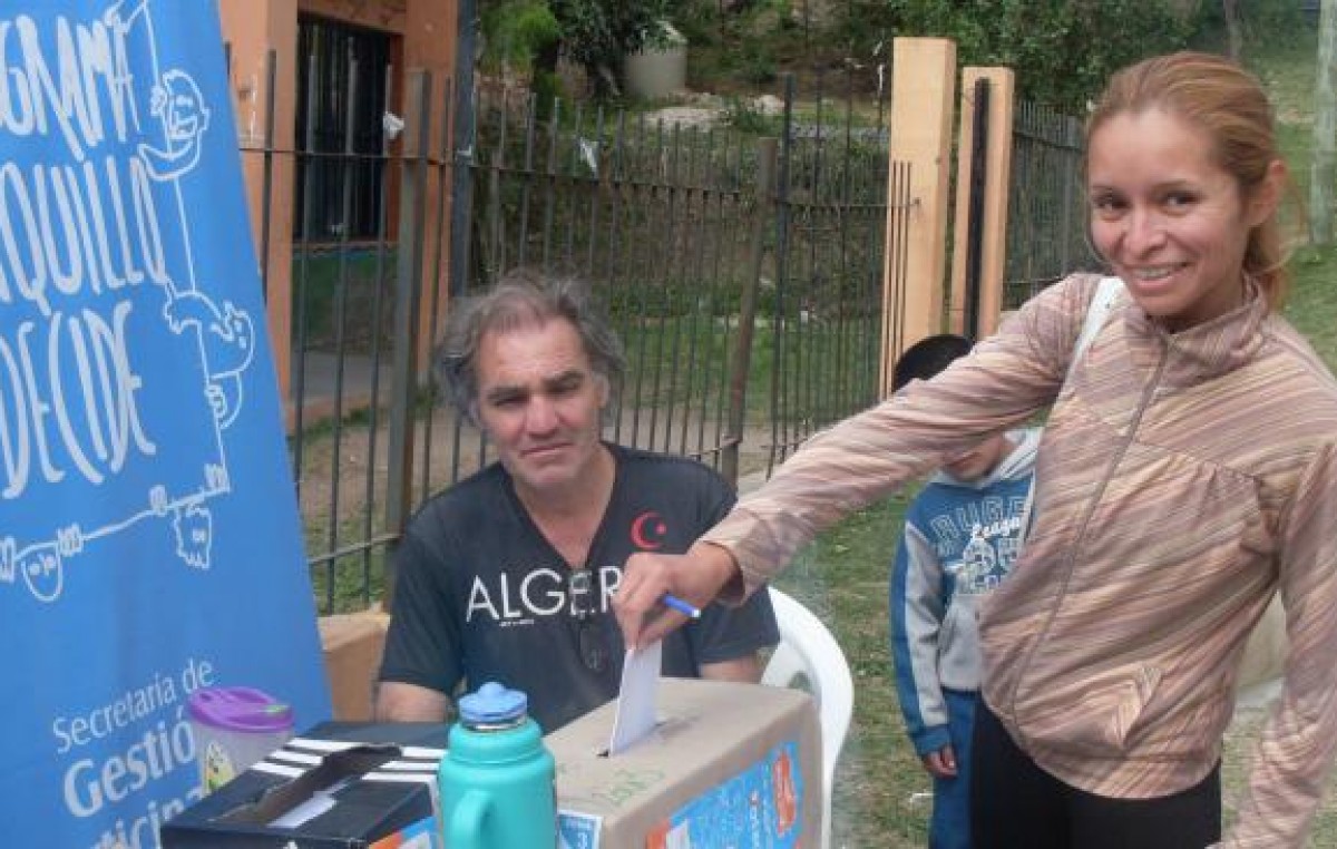 Unquillo: los vecinos votan qué obra hacer, y funciona
