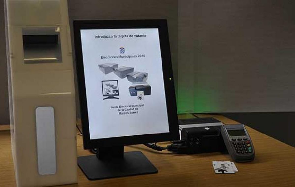 El voto electrónico en Neuquén costará 400.000 dólares