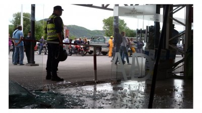 Violenta protesta en la Municipalidad de Salta 