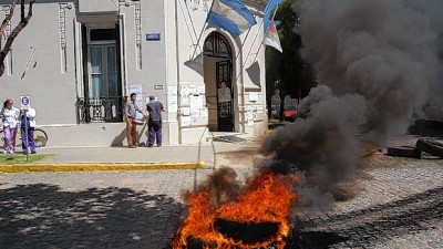 El conflicto en Pigüé se muda a Coronel Suárez