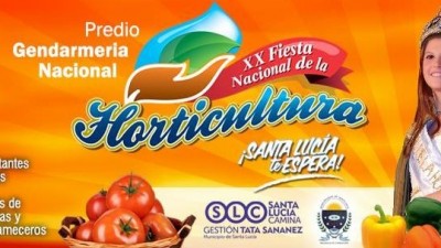 20ª Fiesta Nacional de la Horticultura, del 6 al 9 de noviembre, Santa Lucía