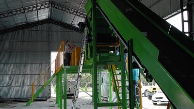 Monte Hermoso, cada vez más cerca de abrir su planta de reciclado