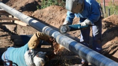 Inician primera etapa del Gasoducto Ruta 7 entre Canals y Santa María