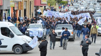 Municipales de Comodoro se movilizaron por la eliminación del Impuesto a las Ganancias