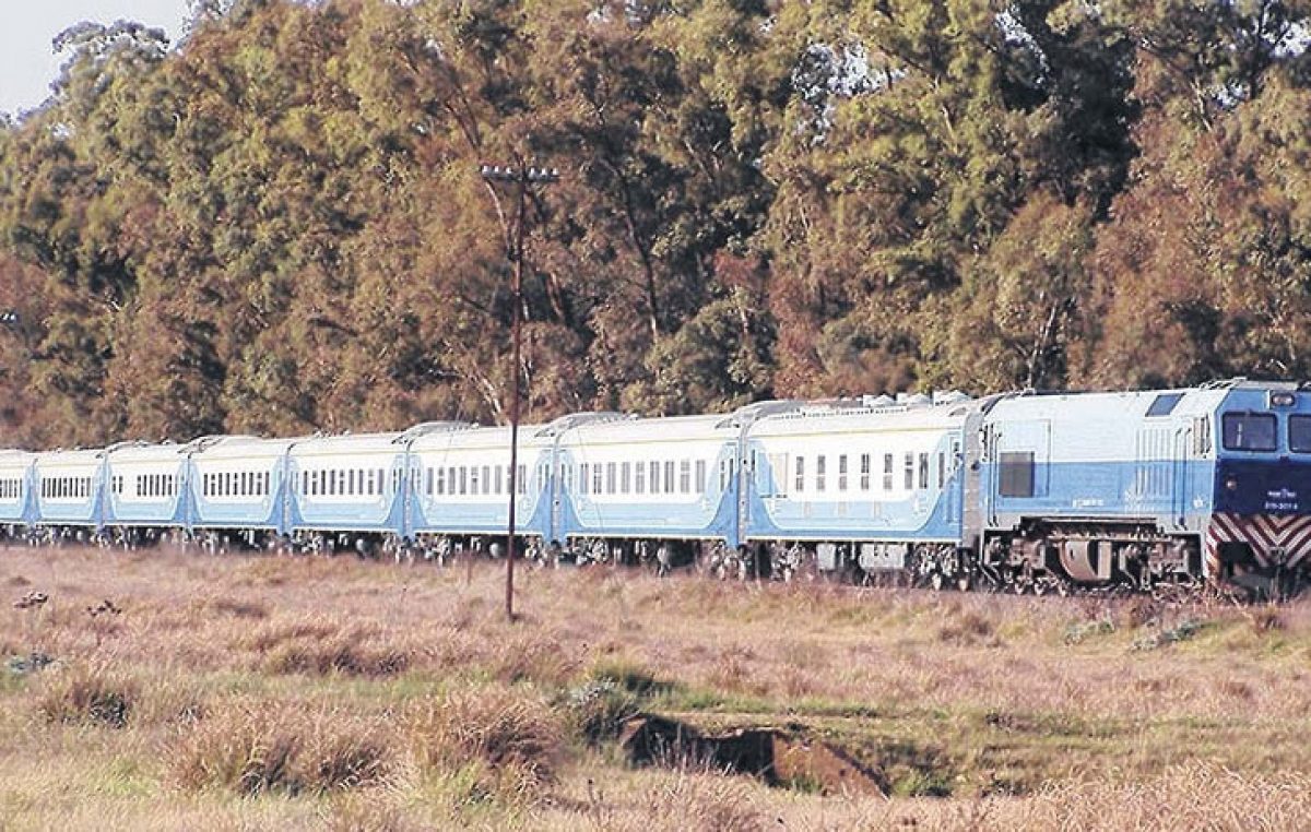 Bahía no quiere que la bajen del tren