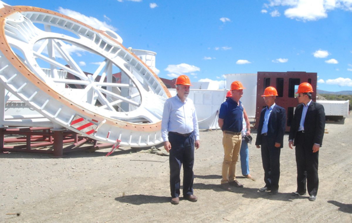 Neuquén: Avanzan las obras de la estación espacial china