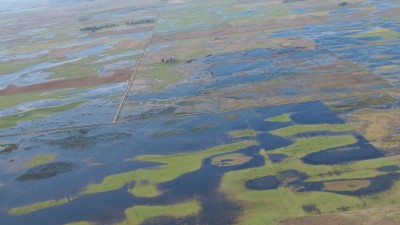 El clima afectó un millón de hectáreas del centro del país