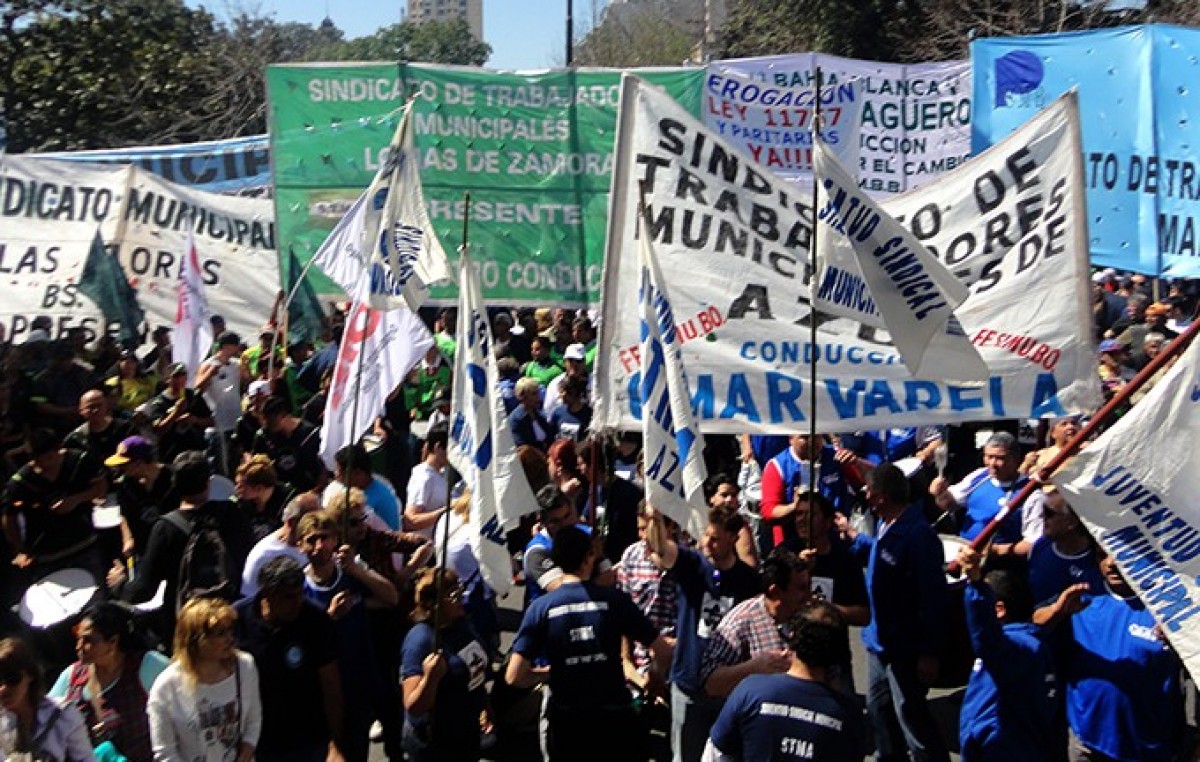 Municipales bonaerenses marcharán este jueves a la Legislatura