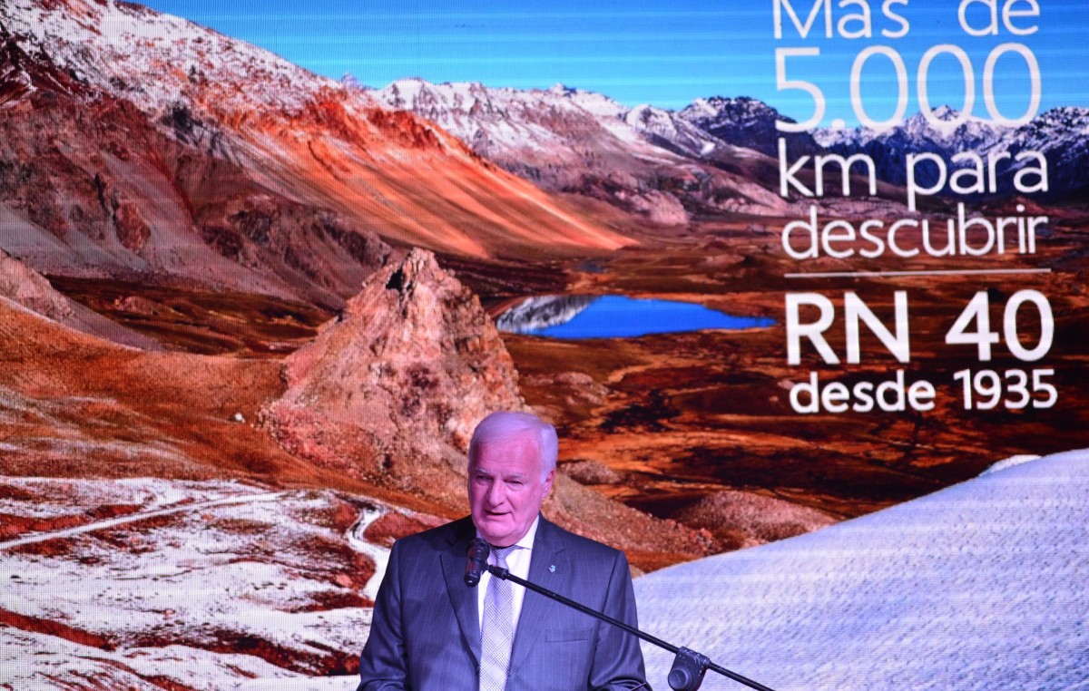 Presentaron el libro de la carretera más larga del país “Ruta 40 Columna vertebral del país”