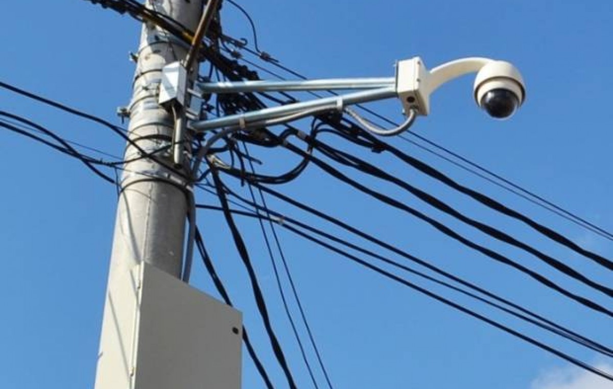 Villa Mercedes: suman 40 nuevas cámaras de seguridad