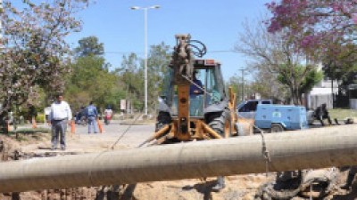 Ejecutan las dos obras de saneamiento más importantes de la historia de Formosa