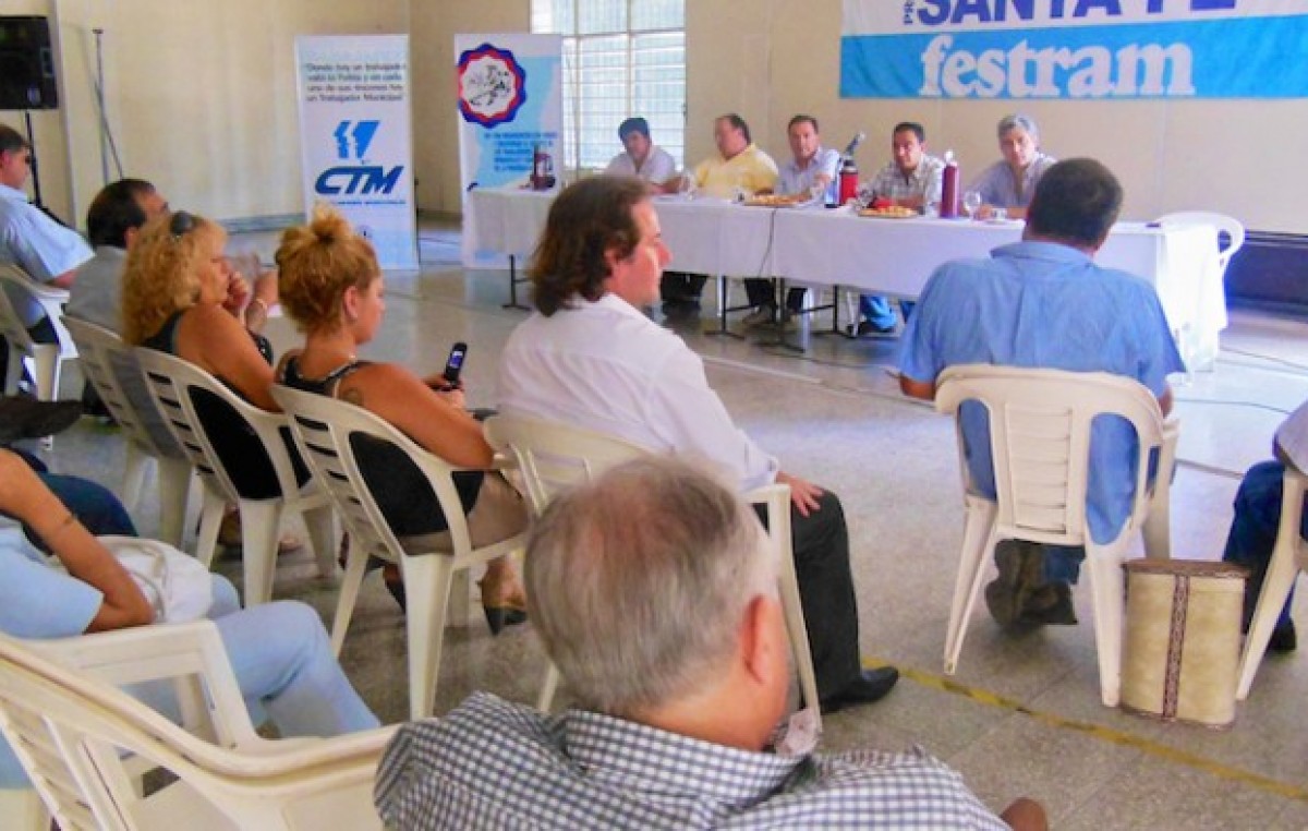 Santa Fe: Reunión clave en Festram
