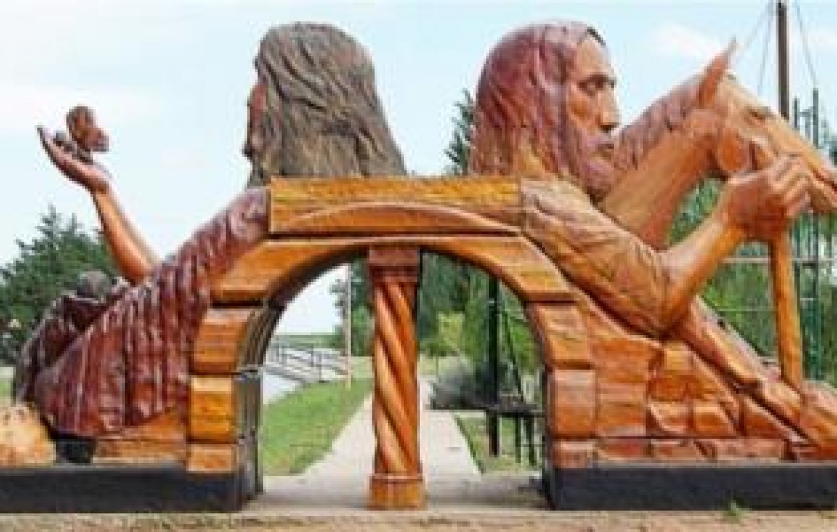 Salliqueló: Inauguran el Portal del Lago