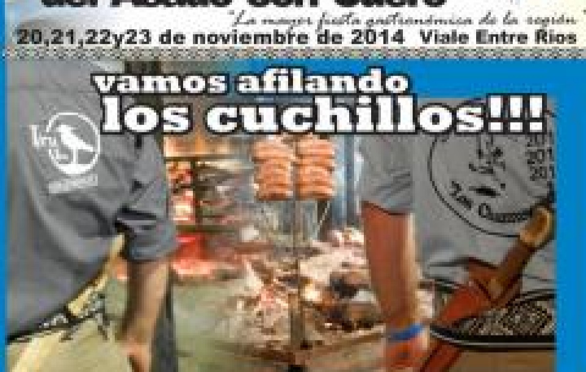Fiesta Nacional del Asado con Cuero en Viale desde el 20 al 23 de noviembre