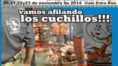 Fiesta Nacional del Asado con Cuero en Viale desde el 20 al 23 de noviembre