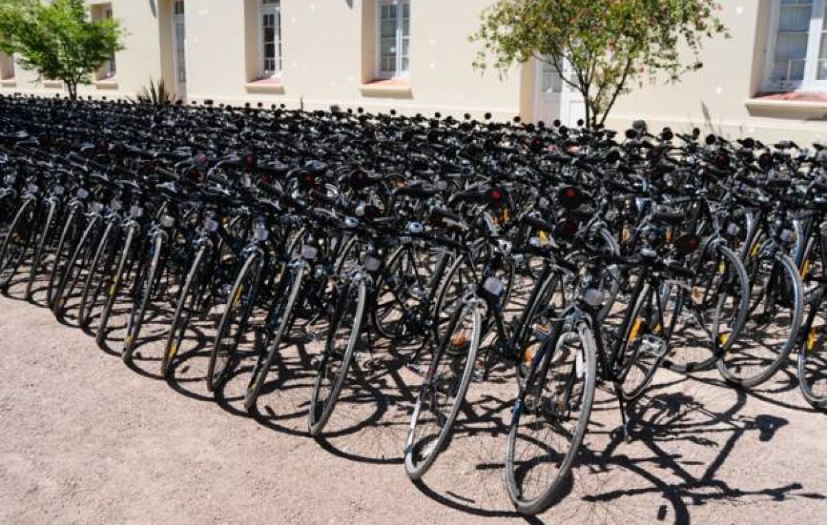 Maratón de entrega de bicis en San Luis y Villa Mercedes