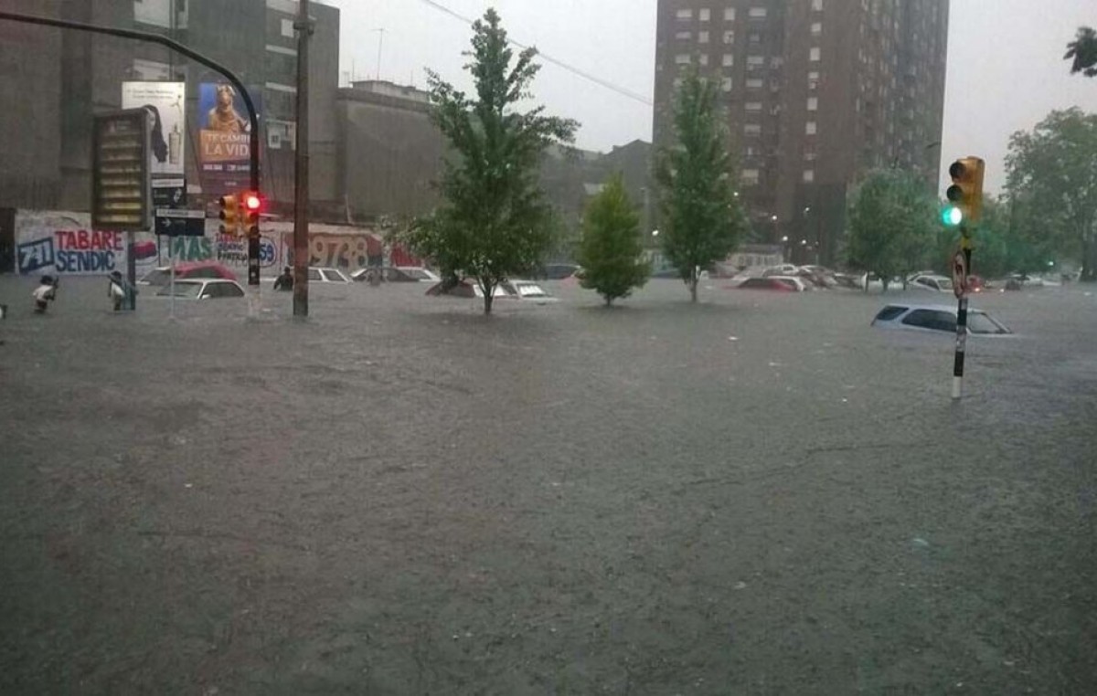 Montevideo tuvo la mayor tormenta de los últimos 50 años