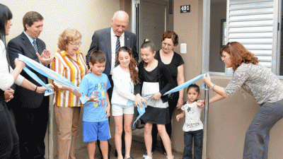 Inauguran 38 viviendas en Esperanza