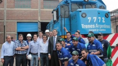 Randazzo anunció inversión ferroviaria en Córdoba