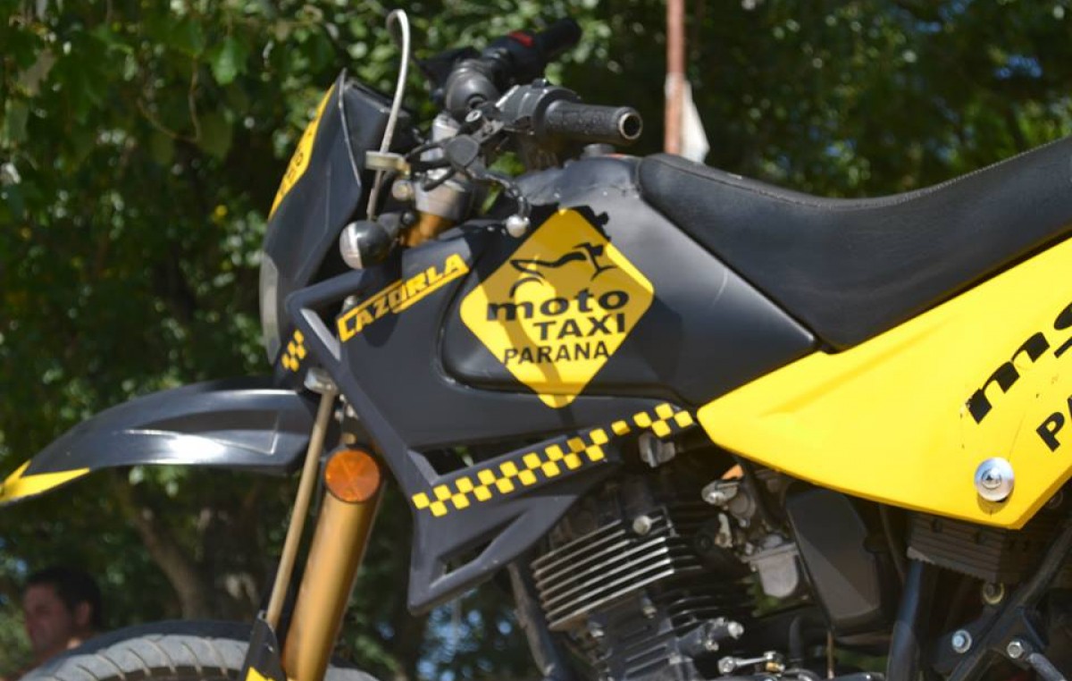 Crece el servicio de mototaxi en Paraná: Realizan hasta 100 viajes diarios