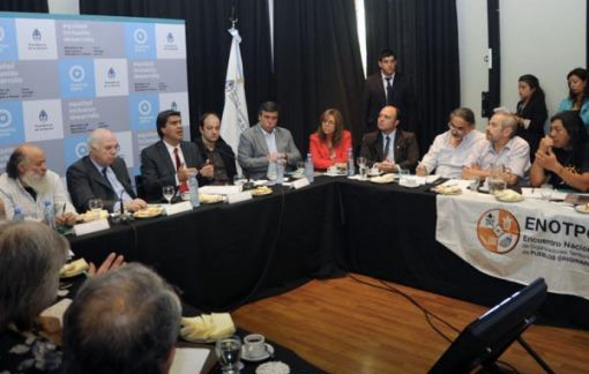 Capitanich transmitió la decisión de la Presidenta de impulsar la ley de agricultura familiar y de otorgar presupuesto al área