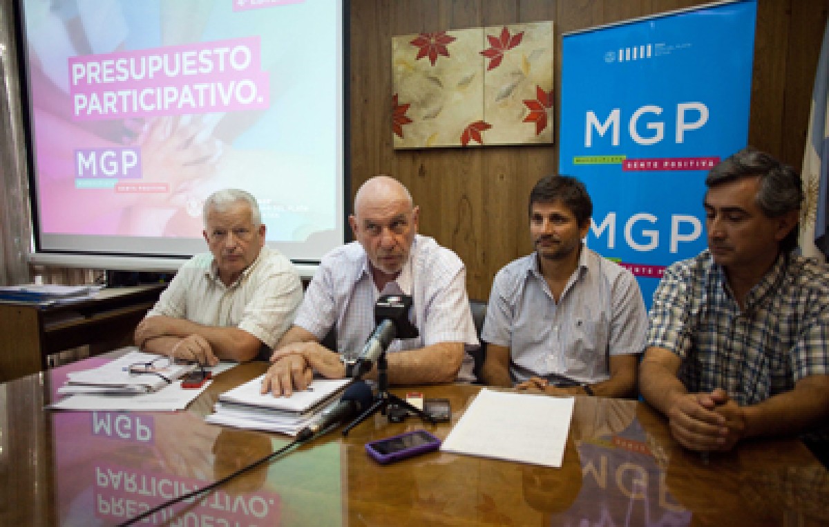 Dieron a conocer los resultados del presupuesto participativo en Mar del Plata