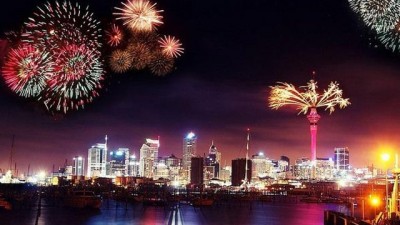 Comenzaron los festejos por la llegada del 2015 en distintas partes del mundo
