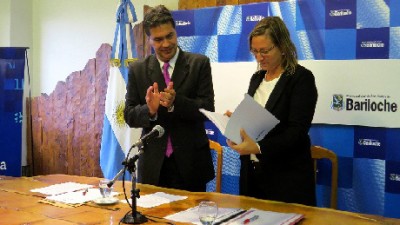 Capitanich y la Intendenta anunciaron obras para Bariloche