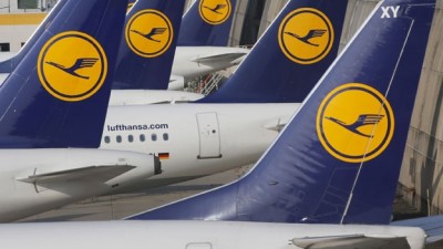 Una aerolínea alemana debió cancelar 1.350 vuelos por una nueva huelga