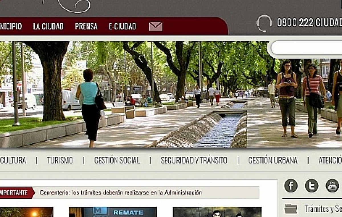 Mendoza: De a poco, los municipios habilitan trámites vía web