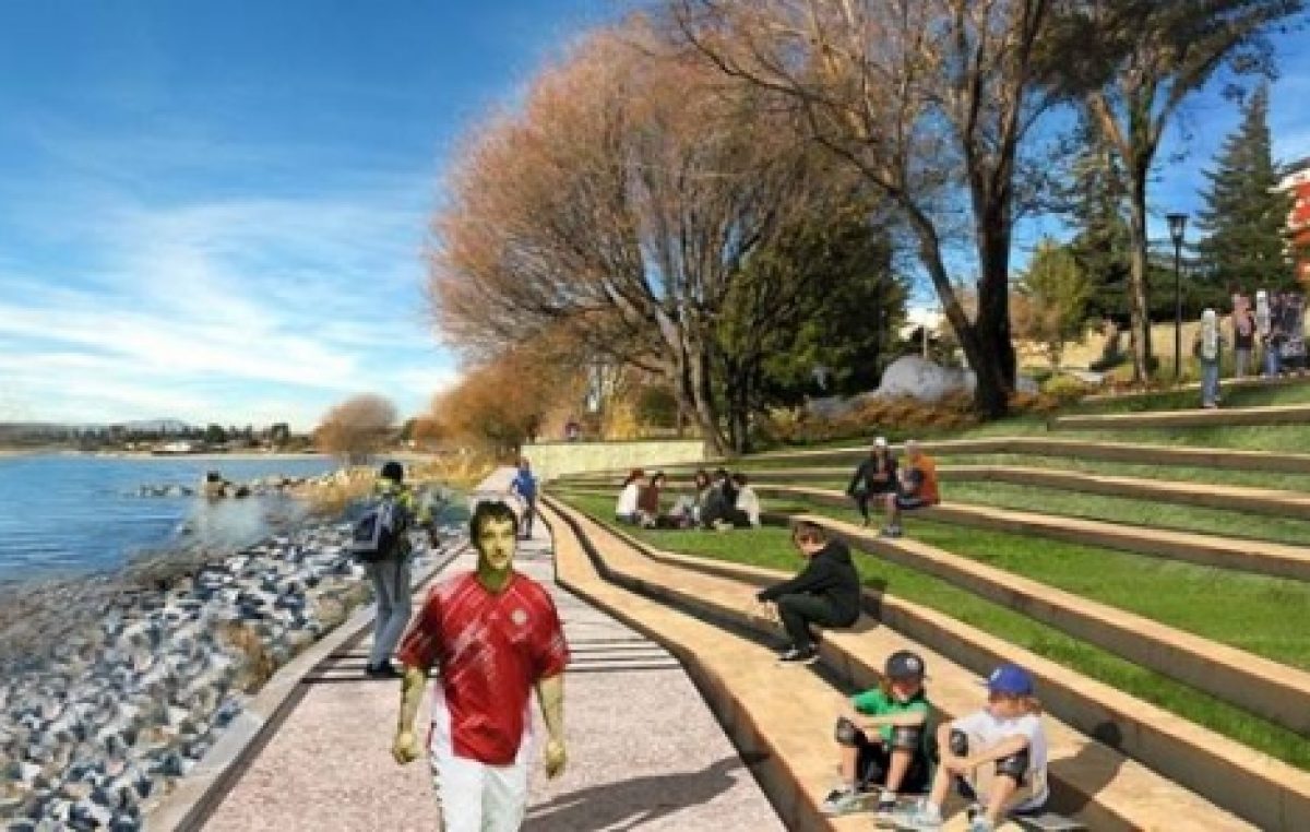 La Intendenta de Bariloche solicitó aportes para remodelar la Costanera