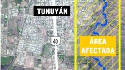 Planean un paseo costanero en la ribera del río Tunuyán