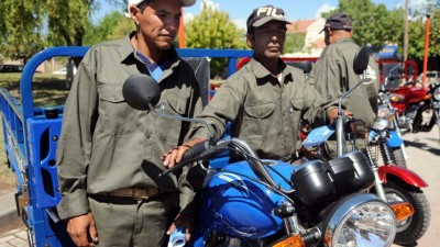 Once carreteleros de Guaymallén cambiaron caballos por motocargas