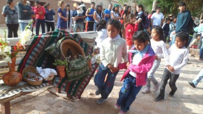 Encuentro de pesebres en Purmamarca