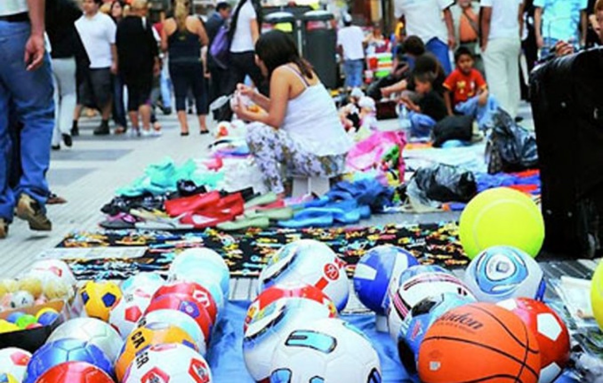 La venta callejera ilegal creció 28% a nivel nacional