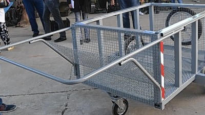 Entregaron en Bahía Blanca los primeros 18 nuevos carros para cartoneros