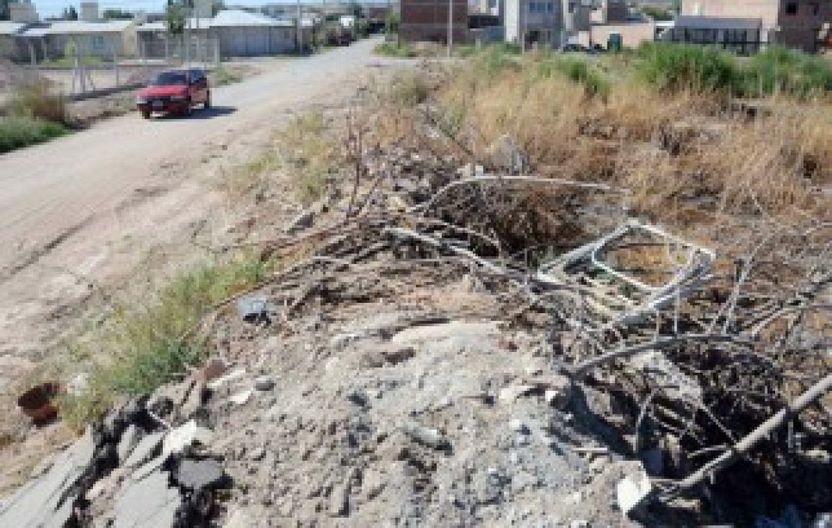 La mitad de los neuquinos no limpian su baldío