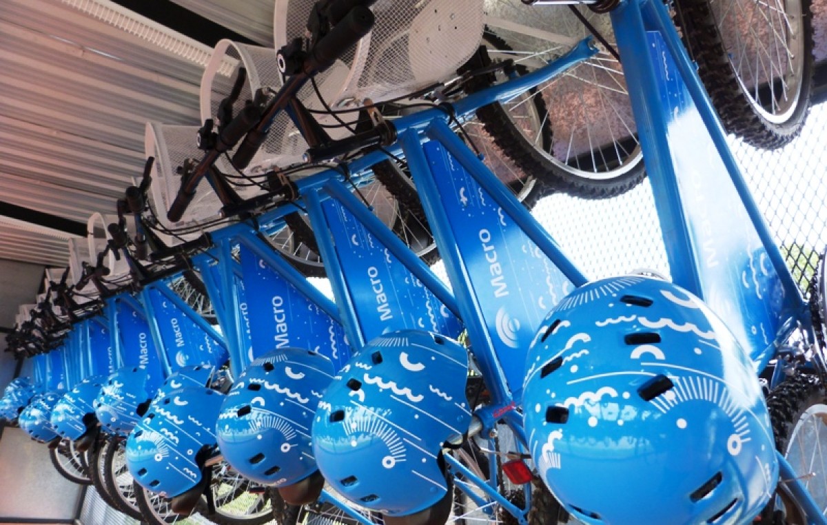 Las EcoBicis ya están disponibles para recorrer la Costanera de Posadas