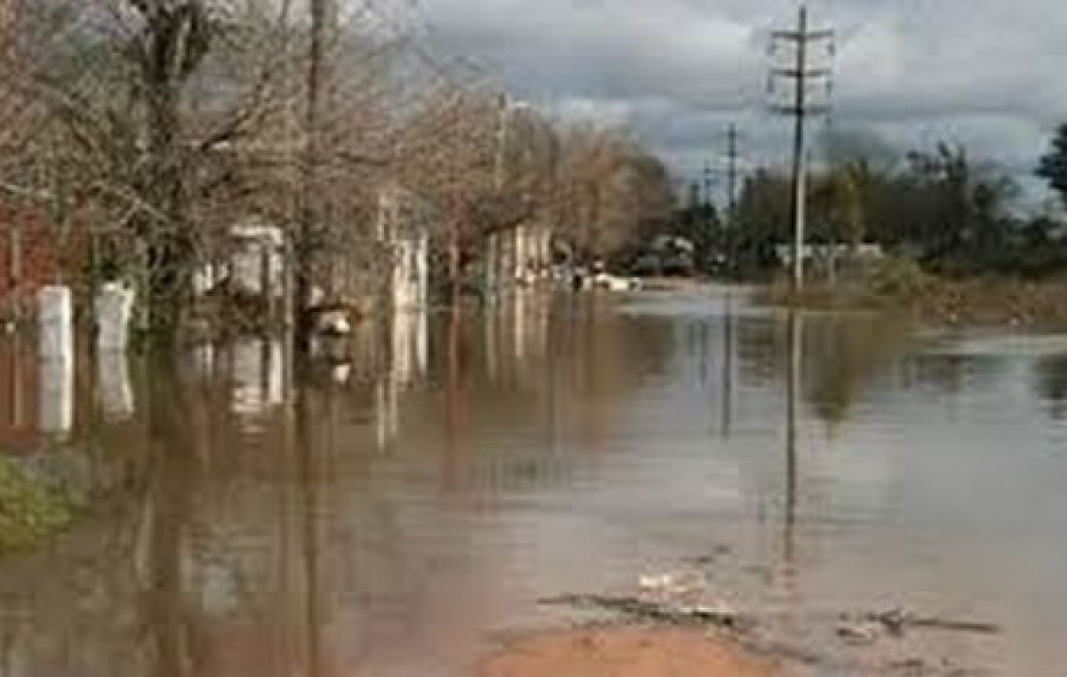 Por la crecida, esta semana evacuarían a las primeras familias en Concepción del Uruguay